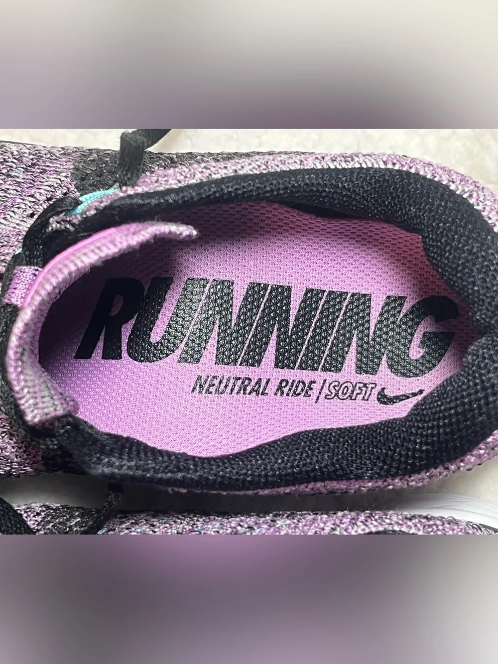 Nike size color